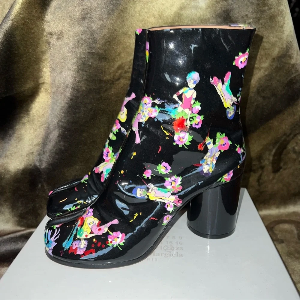 Maison martin margiela manga characters tabi boots size 38 - Picture 3 of 10